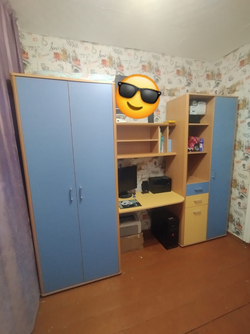 Шкаф в детскую очень удобный