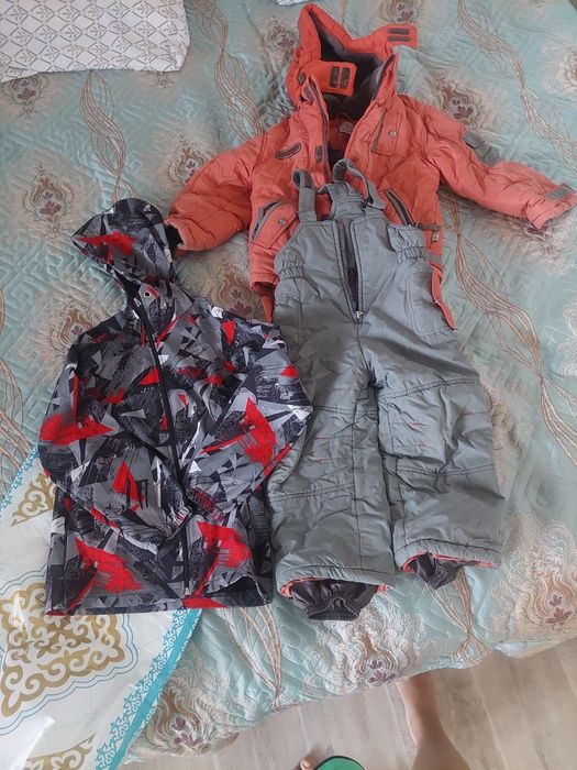 Зимняя куртка и кмбенизон