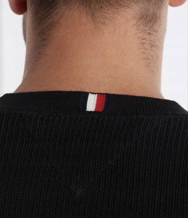 Pulover barbati, negru, M, Tommy Hilfiger