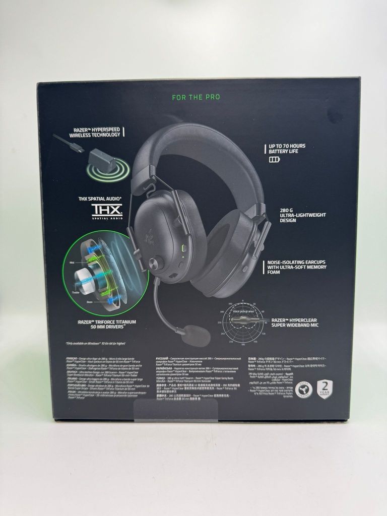 Casti gaming Wireless RAZER Blackshark V2 HyperSpeed