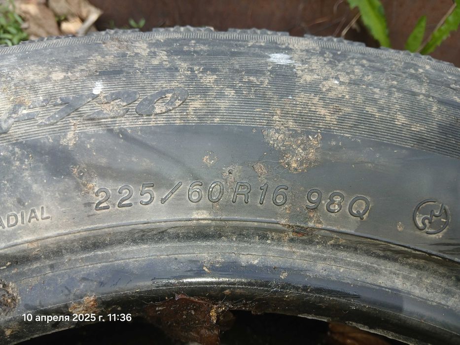 Yohahama 225/60/r16 на запаску 1 штука