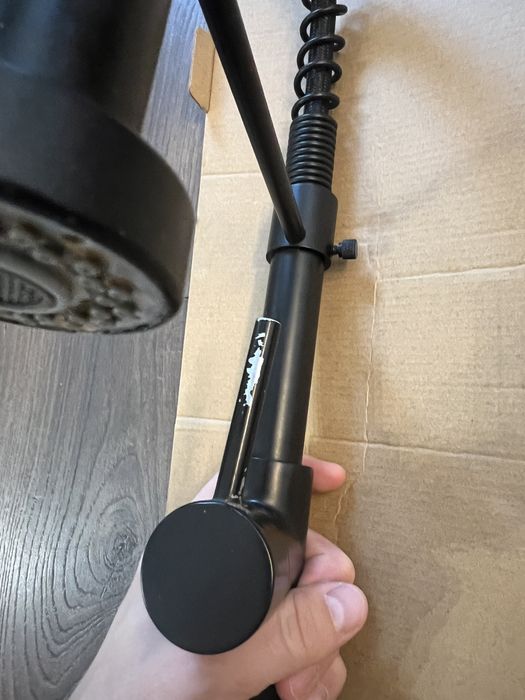 Смесител за кухня Maynosi черен мат