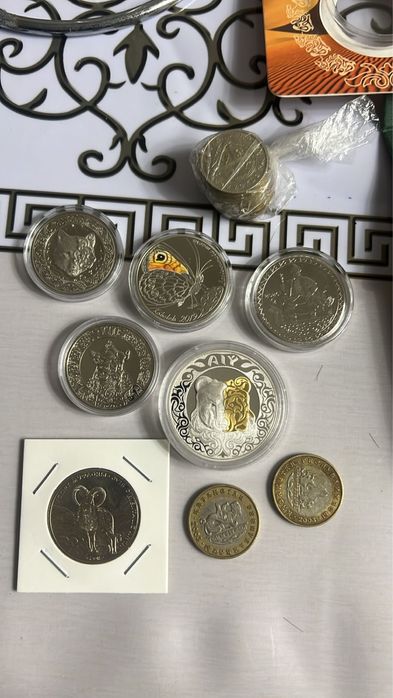Продам монеты юбилейные, коллекционное,серебро