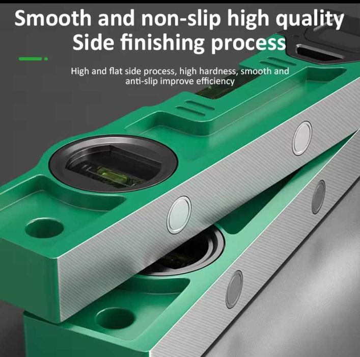 Nivela, cumpănă, boloboc cu laser verde și acumulator