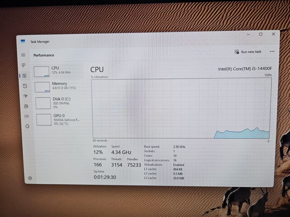 PC Gaming - i5 14400F - Nvidia RTX 2080 SUPER 8GB - 32GB DDR4 4000MHz