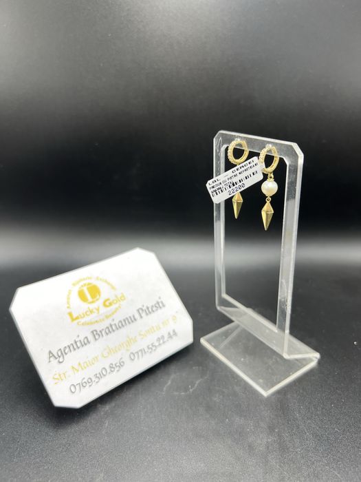 Cercei aur 14k 2.49 gr cod 22200