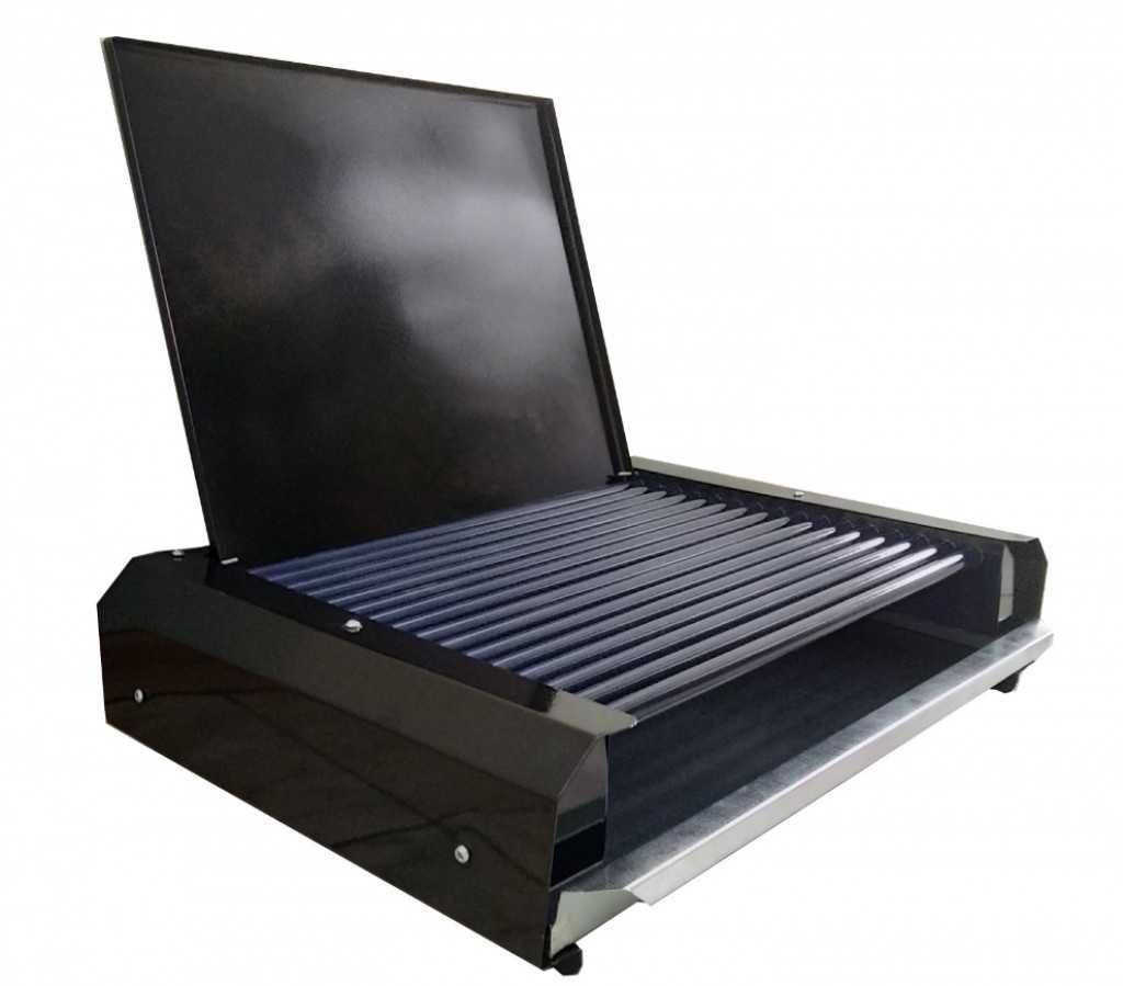 Електрическа скара, 2400W с капак, металокерамика