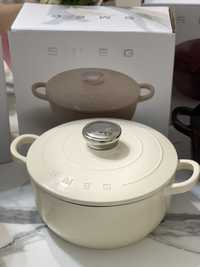 НОВЫЕ чугунные казаны от Smeg за 28000 тг.