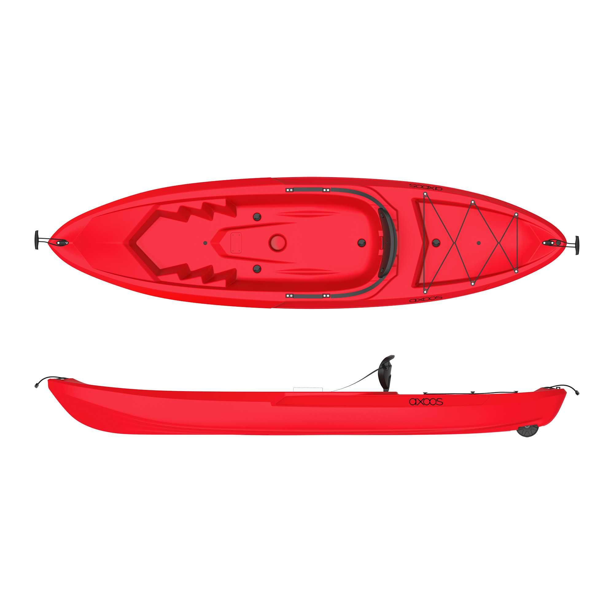 Padela + vesta salvare GRATUIT: Caiac Axoos Sit-On-Top