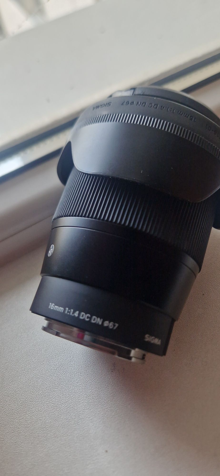 Sigma 16mm f1.4 DC DN C Sony E Obiectiv Foto Mirrorless