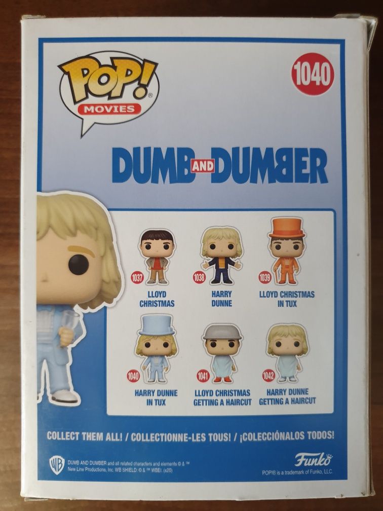 Funko Pop Movies Dumb And Dumber Harry Dune In Tux #1040