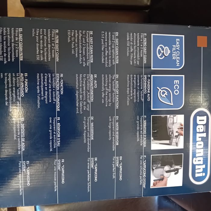 Vând expresor cafea Delondhi icona preț 330 ron. NEGOCIABIL