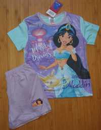 Pijama fata mov vara bumbac Disney Aladdin 5/6 ani noua made in UK