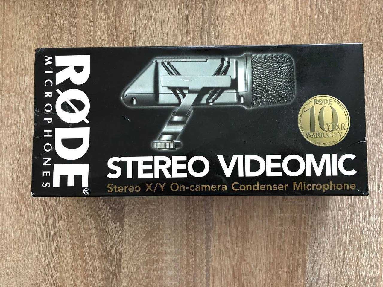 Микрофон для видеокамеры Rode Stereo VideoMic