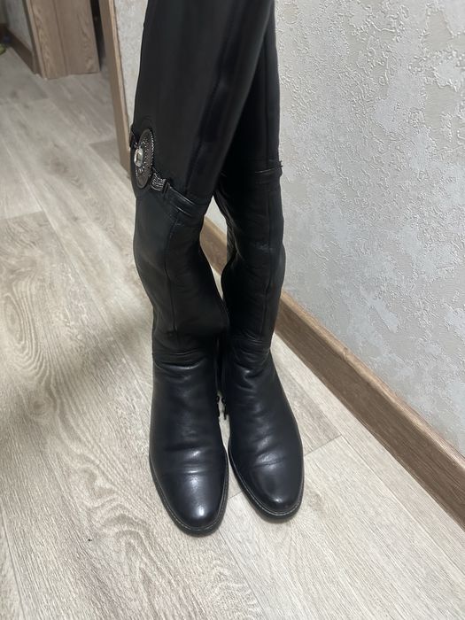 Сапоги зимние  натуральная кожа