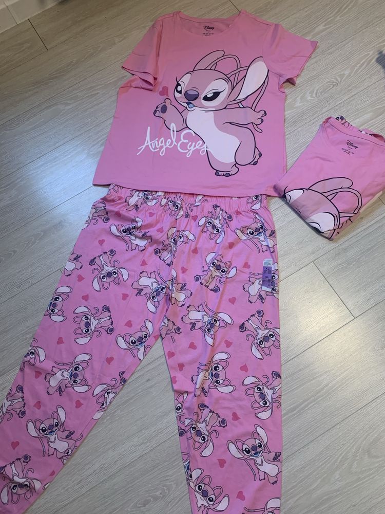 Pijama stitch roz