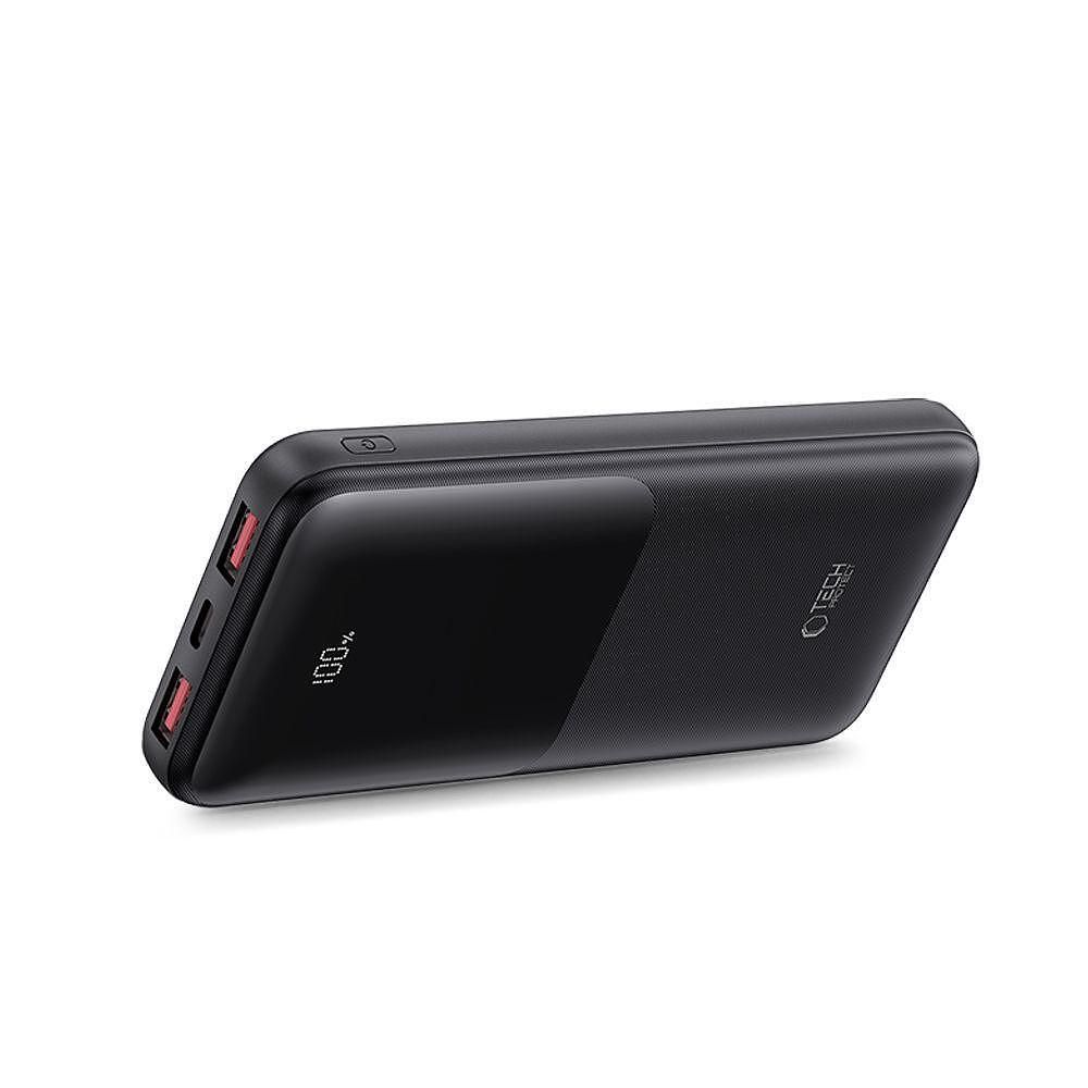 Допълнителна батерия tech-protect pb02 power bank 10000mah 22.5w черна