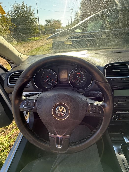 Volan piele cu comenzi vw golf 6 passat