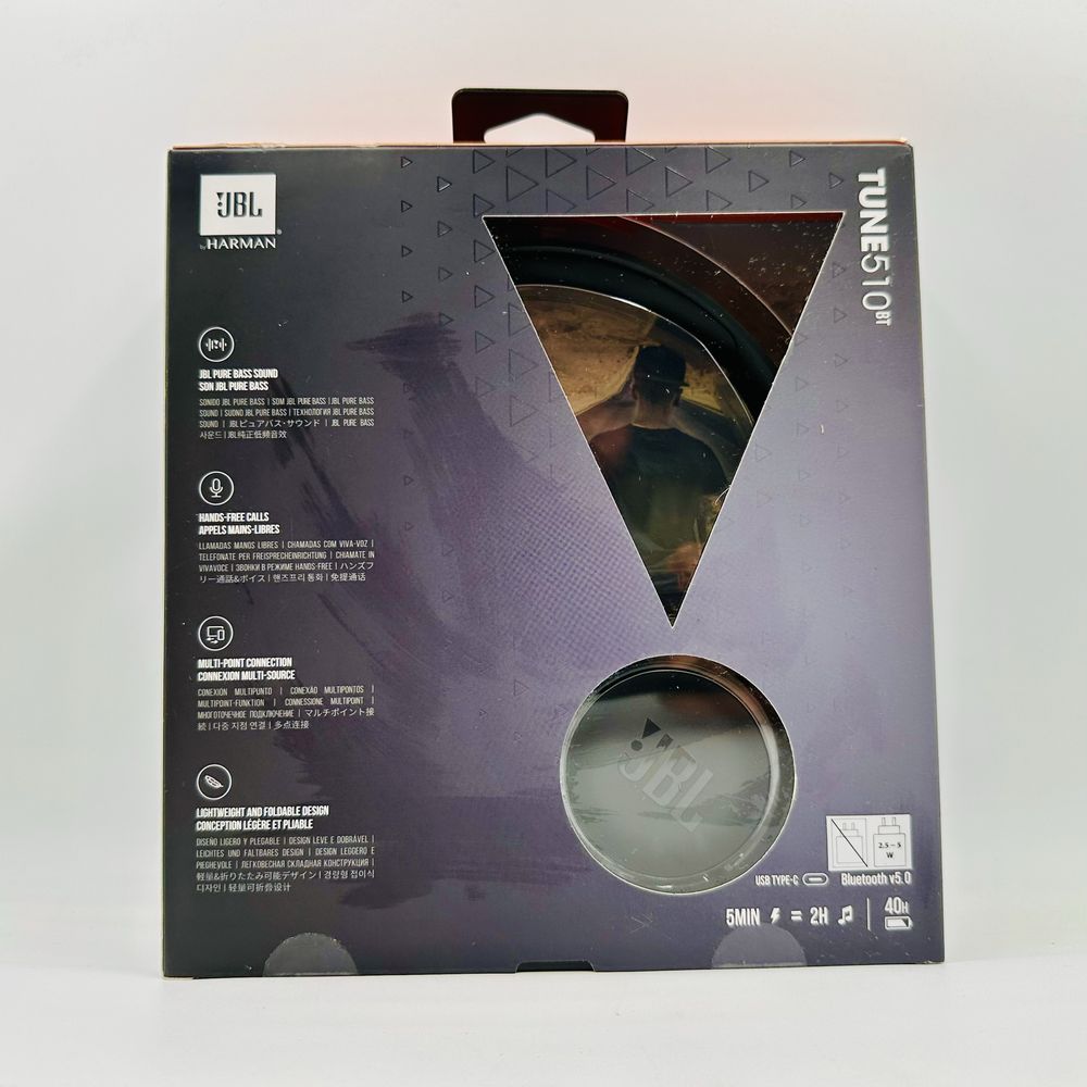 Casti Over-Ear JBL Tune 510 Bluetooth Black