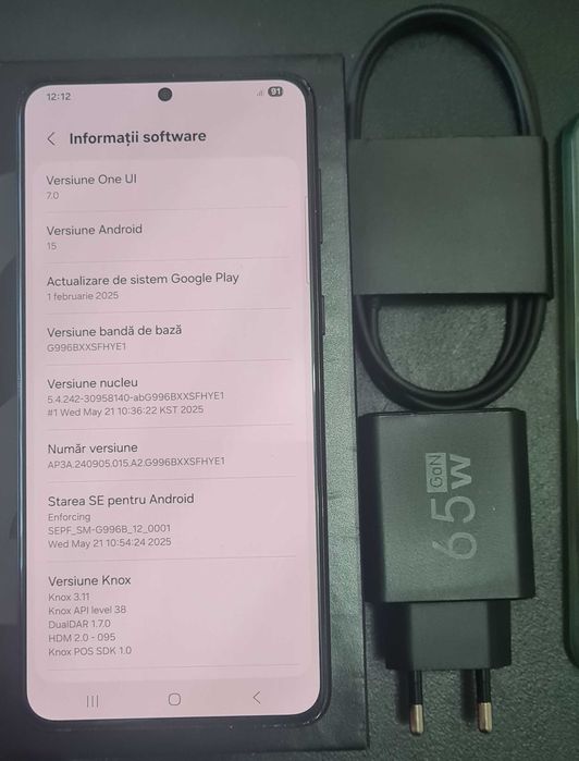 Telefoane Samsung S21 plus 5G si A52s 5G, Xperia Z5
