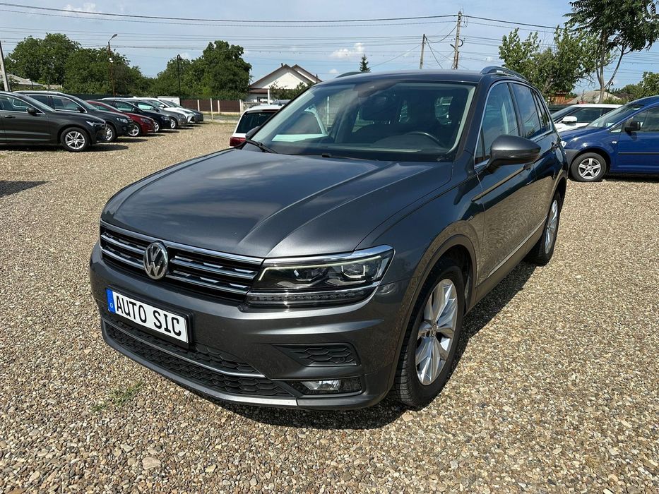 Volkswagen Tiguan 2.0TDI-150Cp, Bord Cockpit, Far full Led, km cu garanție