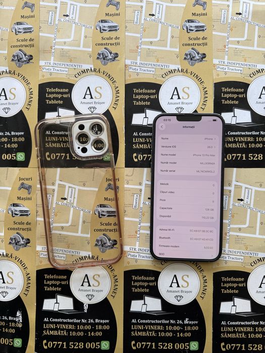 Apple iPhone 13 Pro Max 128Gb Blue Neverlocked