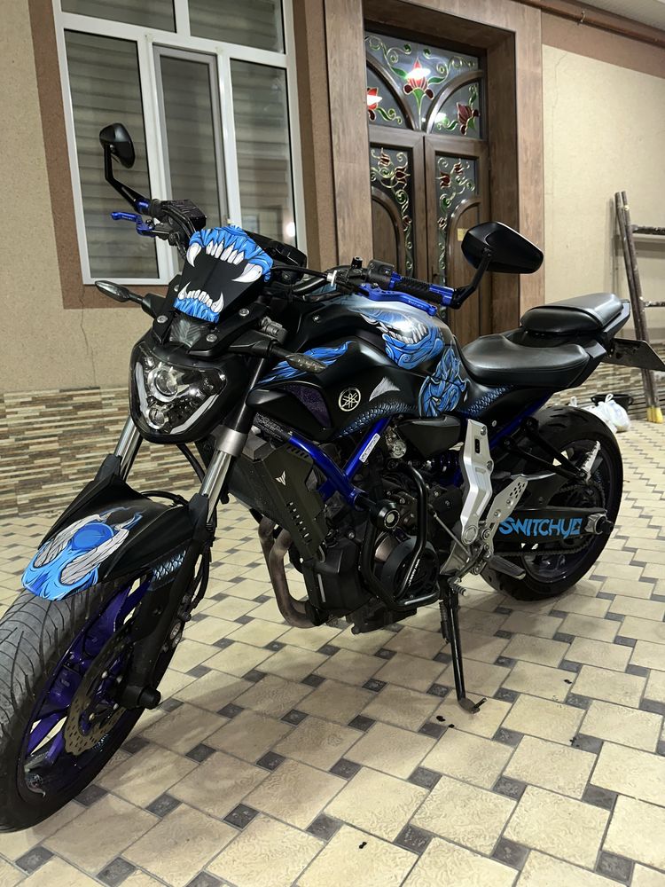 Yamaha MT07 700м3 Японец, Мотоцикл, Стрит