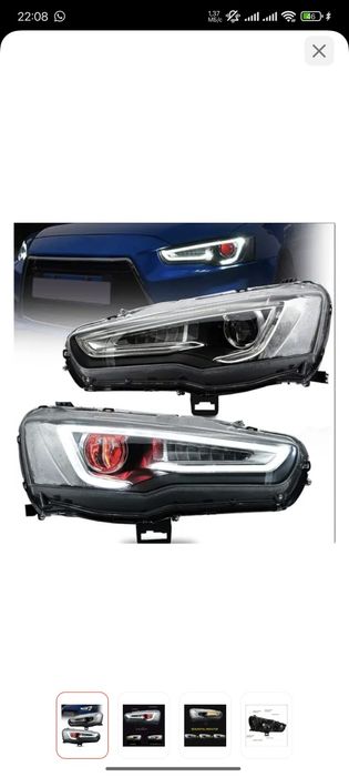 Продам фары Митсубиси Лансер 10