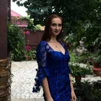 Rochie albastră elegantă