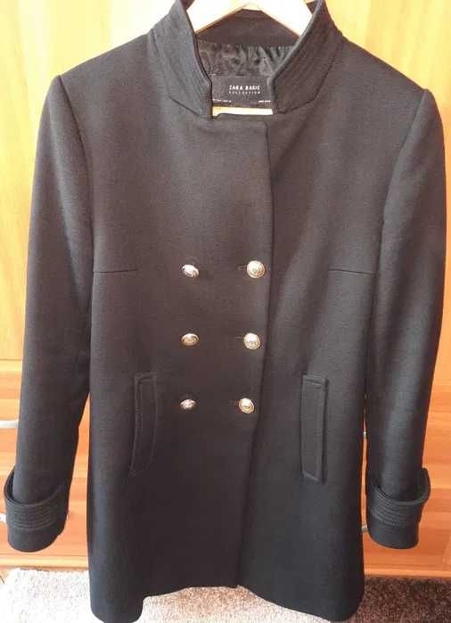 Palton ZARA negru dama, marime S