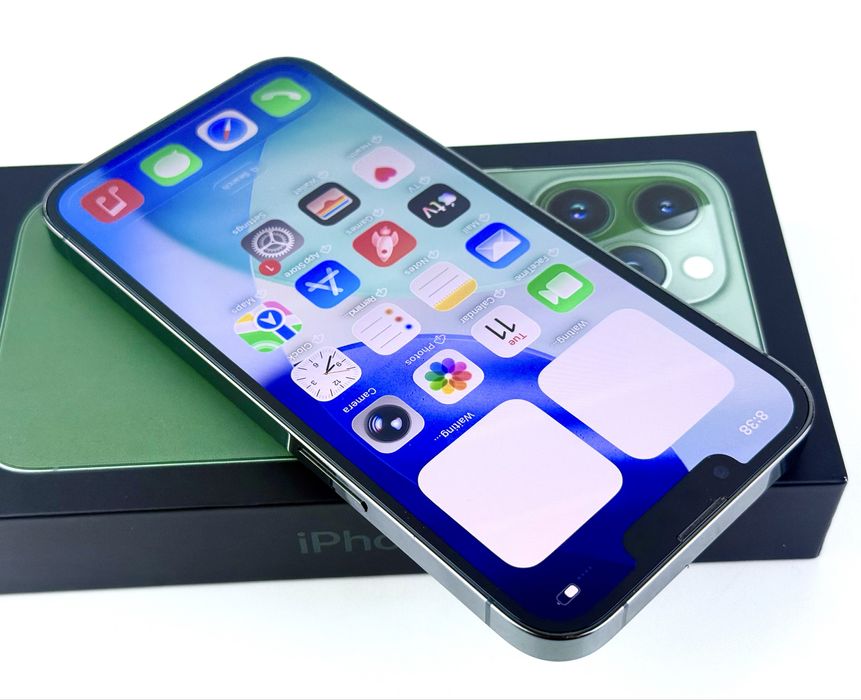 Apple iPhone 13 Pro 128GB Alpine Green 100% Батерия! Гаранция!
