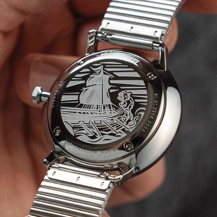 Автоматические немецкие часы Sternglas Hamburg Automatik Edition Argo