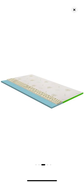 Topper saltea Kring Aloe Vera 3+2 memory cool gel , H5 cm, 160 x 200cm