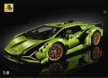 NOU TIP brand L Technic Lamborghini Sian FKP 37 42115