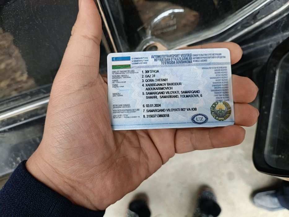 Gaz 2401 holati yaxshi propan balon minishga tayyor mashina