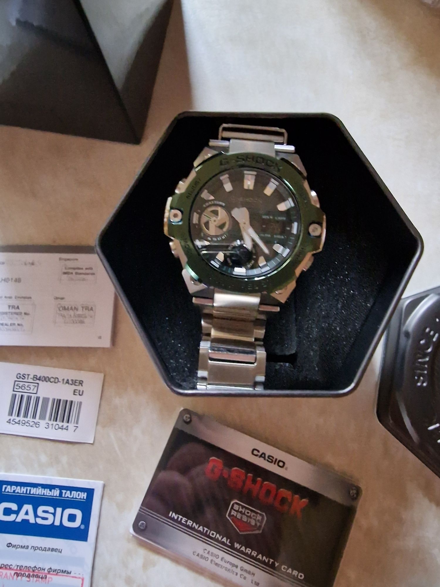 Продам часы  Продам часы CASIO G-SHOCK GST-B400BD-1A2