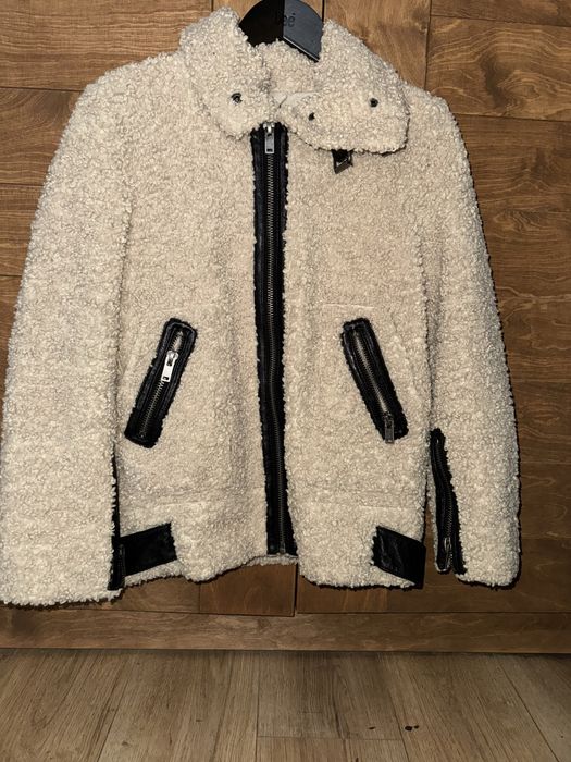 Zara палто от каракул