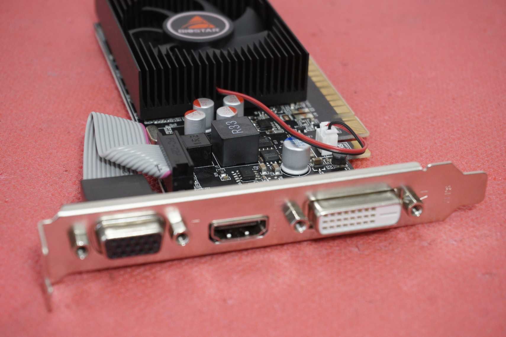 Видео карта GPU Nvidia GeForce GT 730 4GB Biostar / Вкл.ДДС