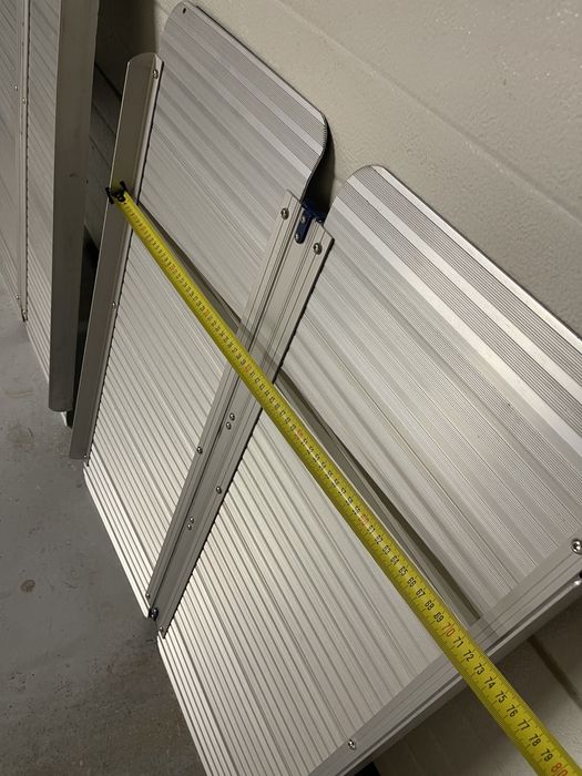 Rampa aluminiu carucior scuter handicap dizabilitati