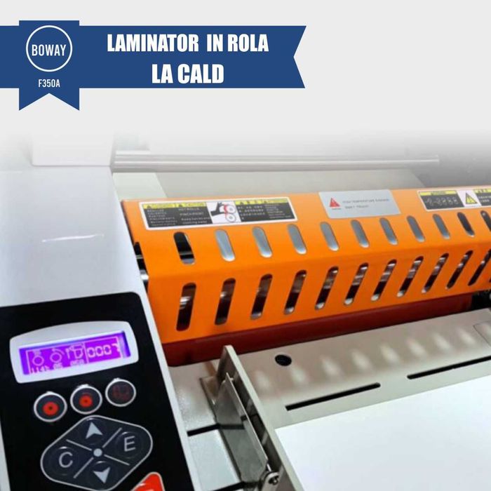 BOWAY BW-F350A Laminator in rola la cald