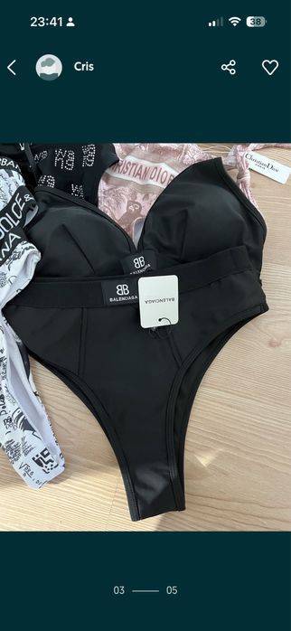 Costum de baie Balenciaga