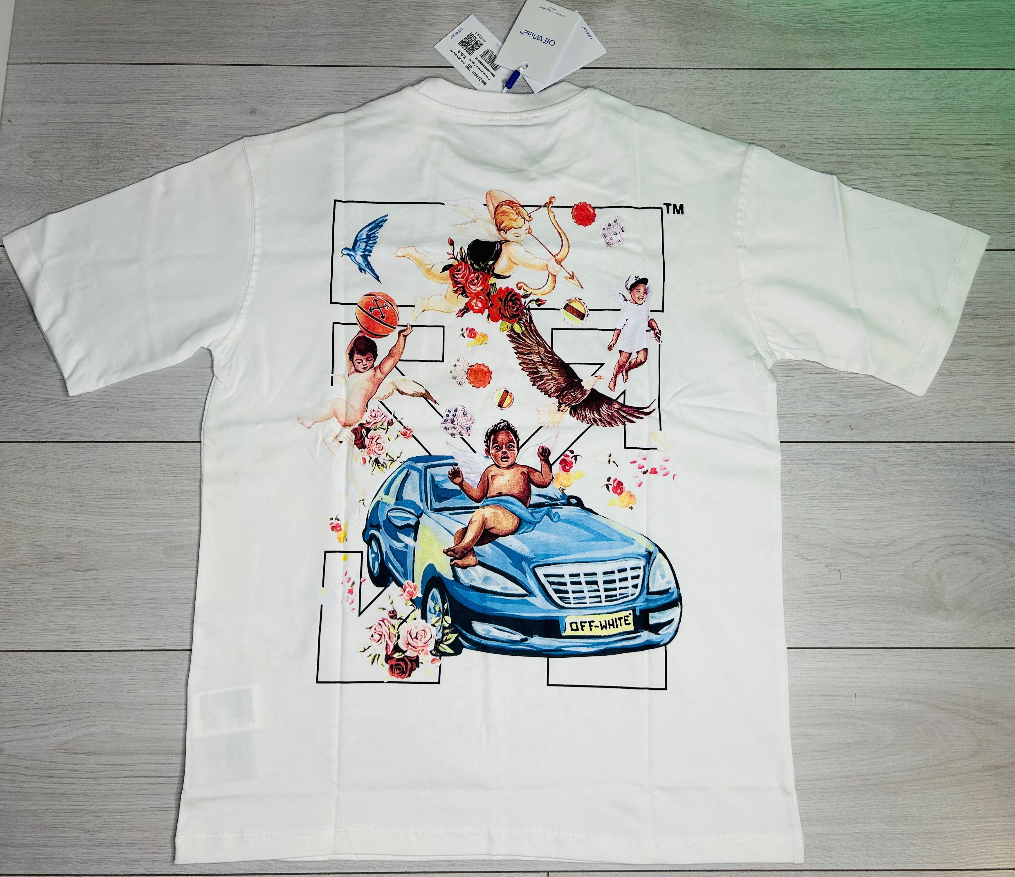 Tricou Oversize off white new cars collection 2025