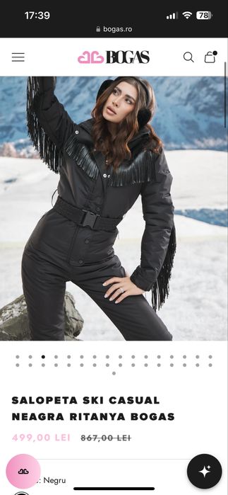 Salopeta BOGAS noua cu sigiliu!