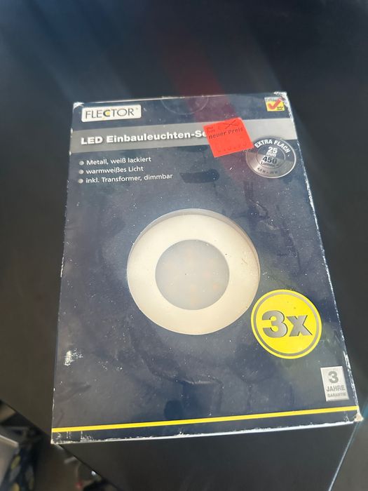 Set 3 spoturi încastrat