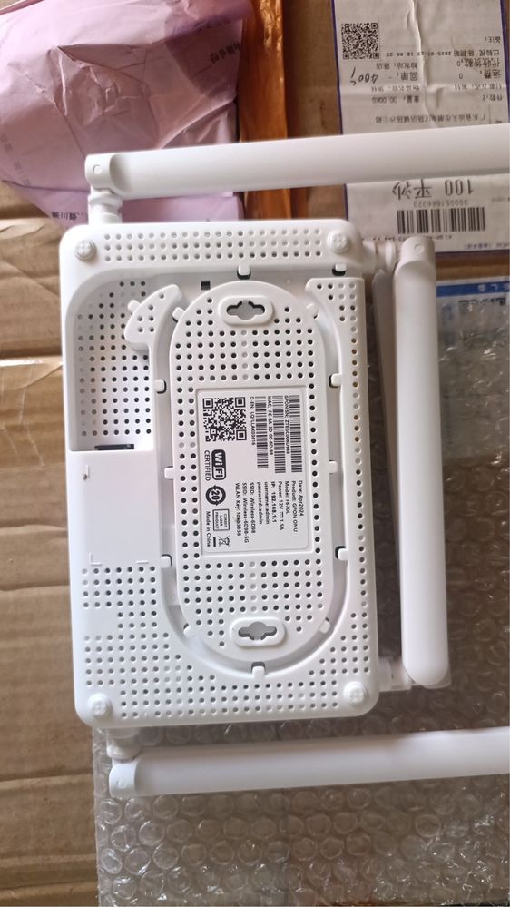 ZTE F670L wifi router optomda
