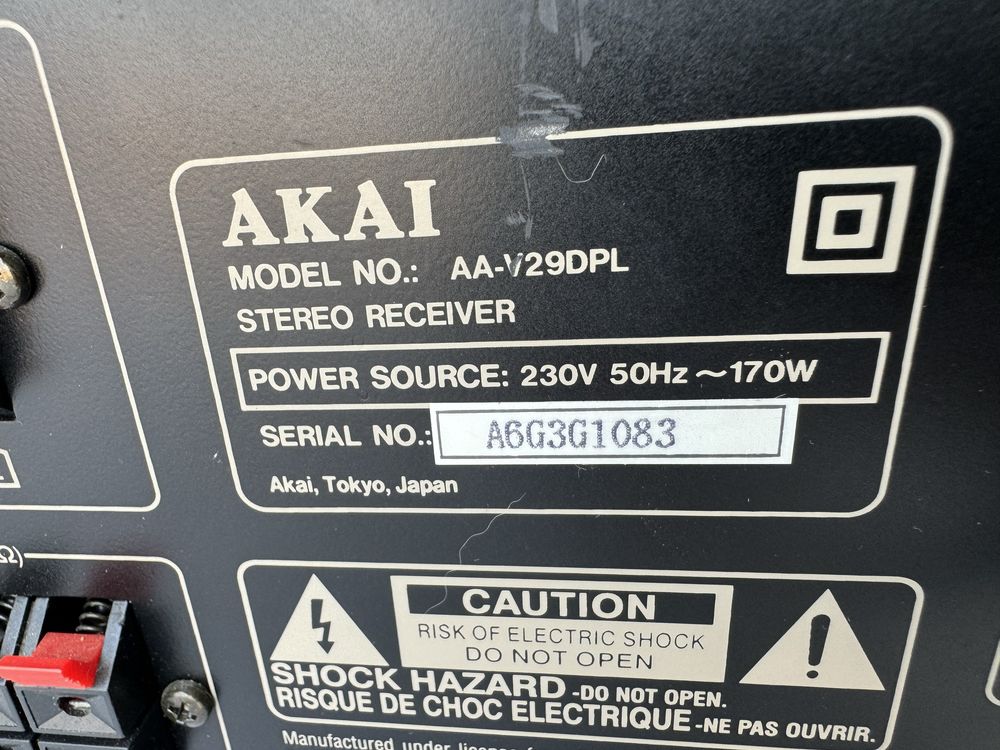 Съраунд Ресивър AKAI AA-V29DPL