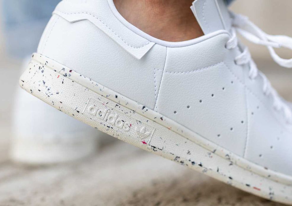 Оригинални кецове с коркова стелка *ADIDAS STAN SMITH * EU43.5 - 44.5