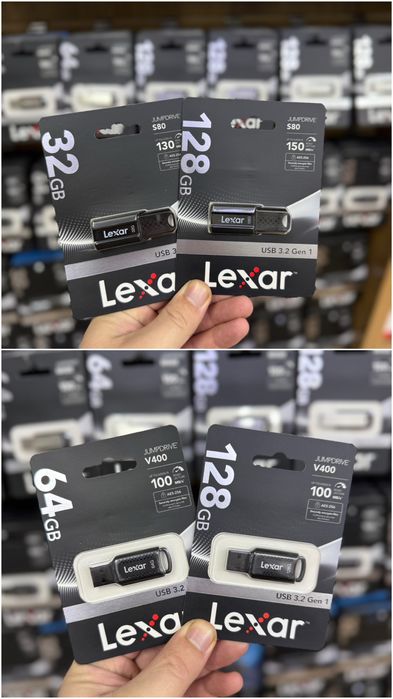 Флеш-накопитель Lexar JumpDrive  USB 3.2 GEN /S80 /v400 /Доставка 24/7