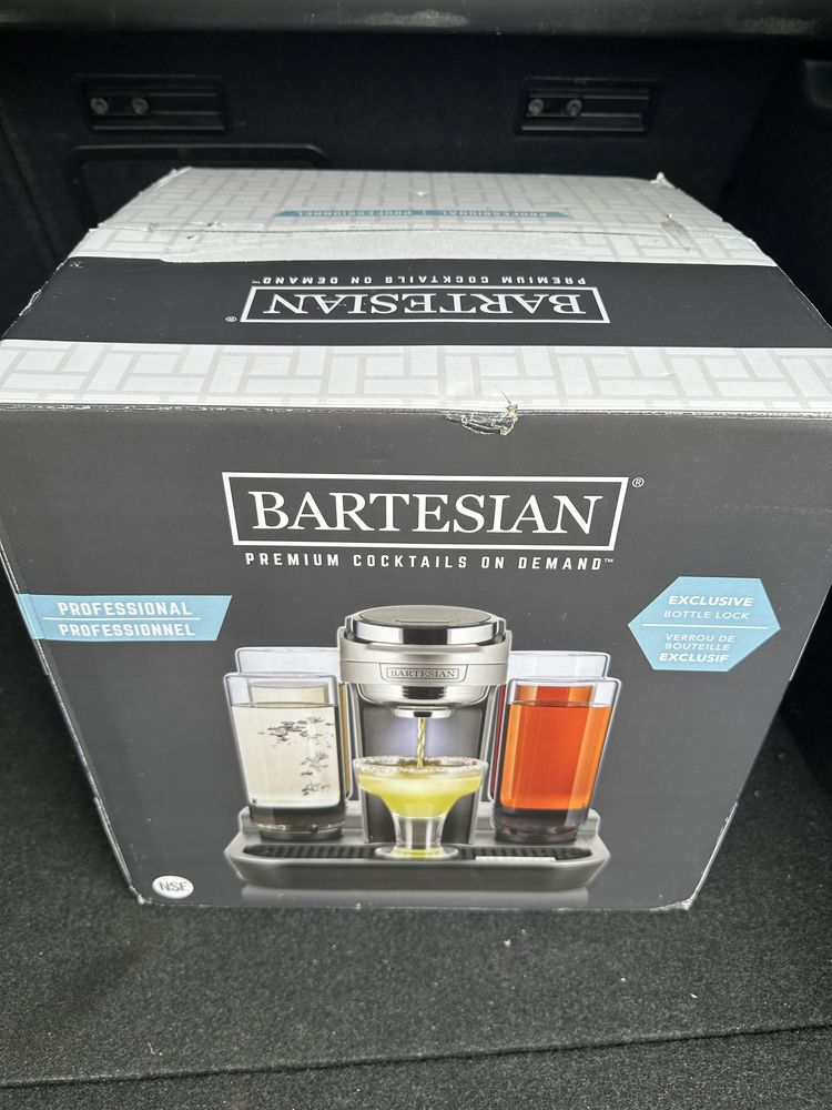 Bartesian Professional Cocktail Machine 5 Premium Glass Nou