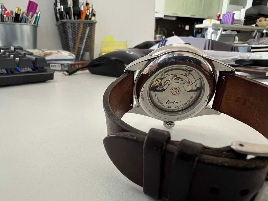 Certina DS-1 голяма дата Powermatic 80